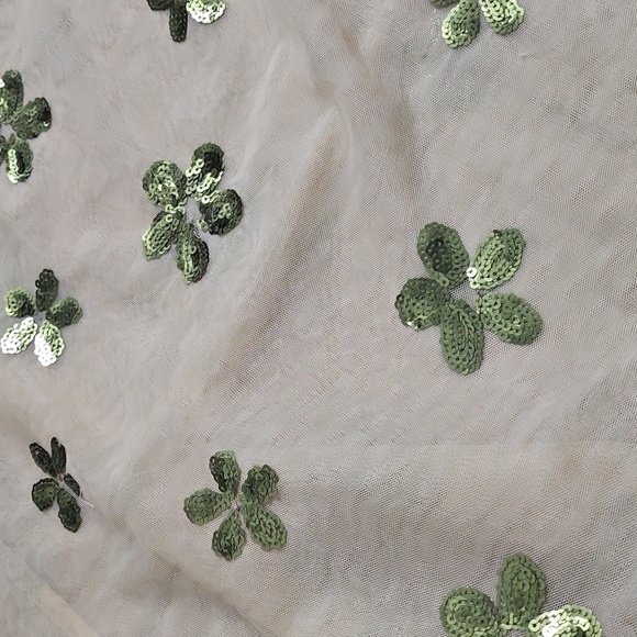 UO Everly Semi-Sheer Sequin Midi Dress - Picture 4 of 5